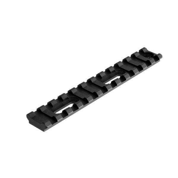 Lion Gears BridgeMount Rail Tactical Picatinny Rail, 5" Long with 12 Slots, BM12S Black