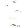 Caffe Latte Coffee Words on White Wallpaper EU4872