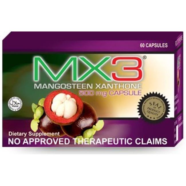 MX3 Capsule (Mangosteen Capsule) 60caps