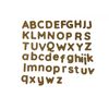 Wooden MDF Alphabet Letters Upper Case Lower Case ABC 3, 6, 10cm (Upper case Set only 6cm)