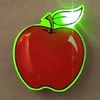 blinkee Red Apple Flashing Body Light Lapel Pins by