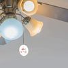 Gotham Decor Happy Cat Unicorn with Flowers Fan/Light Pull