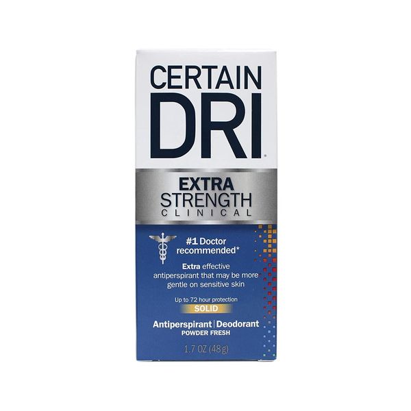CERTAIN DRI Anti-Perspirant Solid 1.7 oz ( Pack of 6)