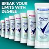 Degree Advanced Antiperspirant Deodorant 72-Hour Sweat & Odor Protection Shower Clean Antiperspirant for Women with MotionSense Technology 2.6 oz, Pack of 4