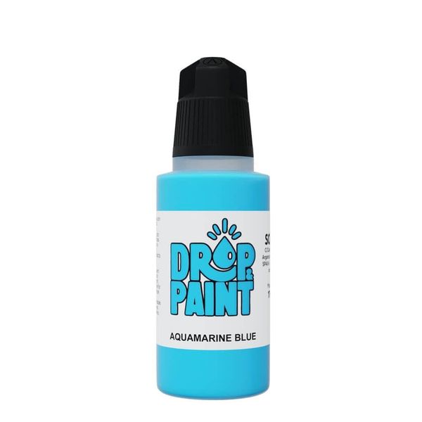 DROP & PAINT AQUAMARINE BLUE Bottles (17 mL)