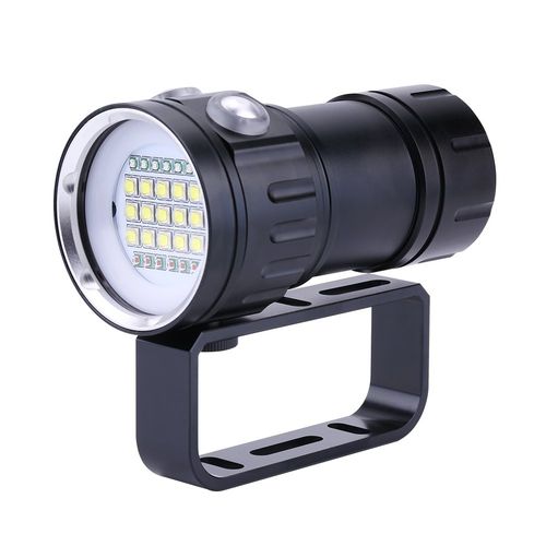 Aramox Diving Flashlight 18000 Lumen IPX8 Scuba Dive Lights 500M Underwater LED Flashlight Submersible Lights for Outdoor Under Water Sports