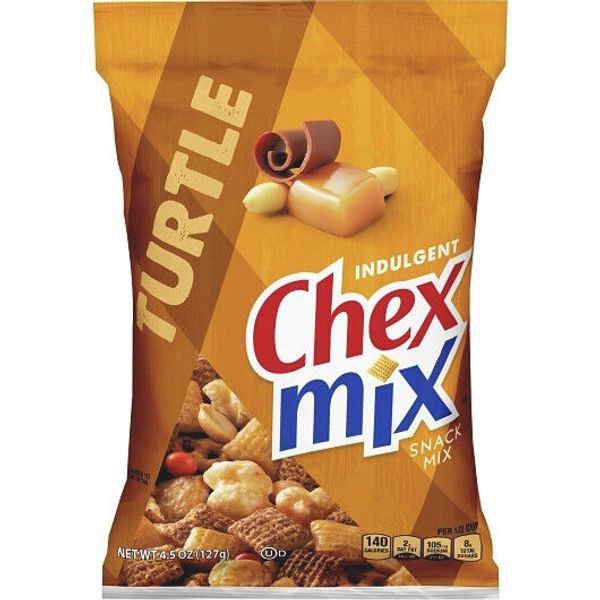 Chex Mix Turtle Snack Mix, 4.5 Ounces, 7 Per Case