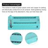 PATIKIL Universal IC Test ZIF Socket 28 Pin 3.0mm Pitch for Microcontroller, Chip, Breadboard, Program IC's, 5 Pack
