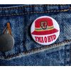 PR design Yma o Hyd hat, small badge (26mm)