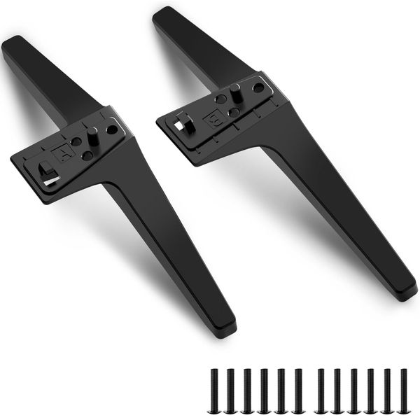 60 65 Inch TV Stand for LG TV Legs 60UJ6200 60UJ6300 60UK6200 60UM6950 60UN7300 65UJ6300 65UJ6320 65UJ6540 65UK6200 65UK6500 65UK6500PLA 65UM7300 65UN7300 Replacement Legs for LG TV with Screws