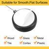 sourcing map 3.3ft Retractable Cable Lock with Square Patch Remote Control Security Lock with Adjustable Cord Tether Anti Theft for Laptop, TV, 150 G, Black