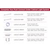 BLACK+DECKER LEDUC-48WP Push Wire® Under Cabinet Light 48W Plug-in Power Kit, White