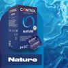 CONTROL NATURE Elastische Naturlatex-Kondome - 24 Stück.