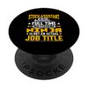 Stock Assistant Job Title - Funny Stock Associate PopSockets mit austauschbarem PopGrip