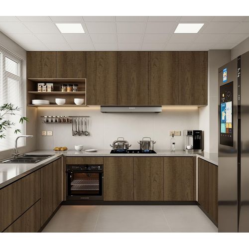 LXCREAT Wood Contact Paper Peel and Stick, Dark Brown Wooden Grain Wallpaper for Countertops Furniture 15.7in x 118in, Self-Adhesive Removable Waterproof Wallpaper Drawer Liner Cabinets Walls Desk