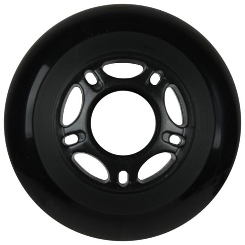 Player's Choice Inline Skate Wheels Hilo Set 72mm / 80mm 82A Black Outdoor Hockey Rollerblade