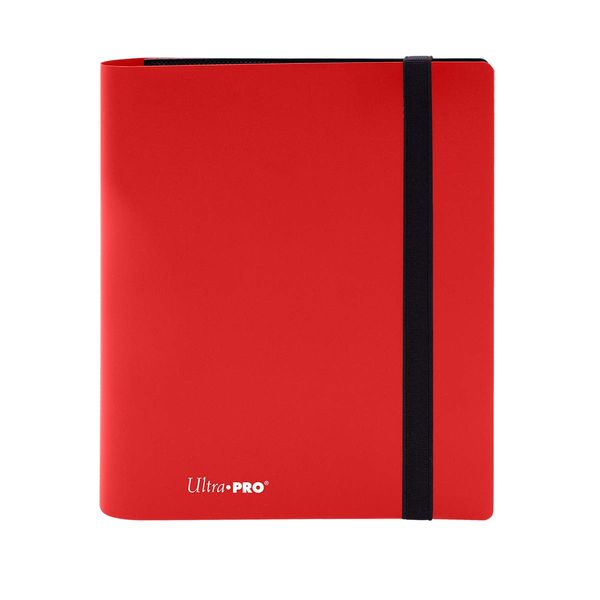 Ultra Pro 4-Pocket Eclipse PRO-Binder - Apple Red