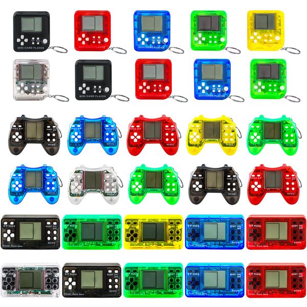 30 Pcs Mini Video Game Keychain Video Game Party Favors Small Video Game Keychains Bulk for Video Game Party Favors Gift Bag Filler