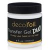 Deco Foil Transfer Gel Duo - Permanent Transfer Medium with Heat or Pressure
