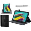 Navitech Black Case With 360 Rotational Stand & Stylus Compatible With NEOCORE E1+ 10.1'' Tablet