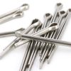 ISPINNER 150pcs 304 Stainless Steel Cotter Pin Clip Key Fastener Fitting Assortment Kit