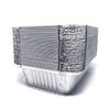 Fig & Leaf (480 Pack) Premium 2-LB Takeout Pans with LIDS - 8.6" x 6.1" x 2"