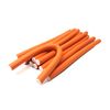 1/2” Diameter 9.5" Length Twist-flex Hair Roller Curling Rods – 12 Pack