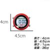 Mini Waterproof Clock, Shower Clock, Electronic Alarm Alarm, Calendar Display, Timer, Luminous Function, Multi-functional, Suction Cup, Digital, Splashproof, For Kitchen, Bathroom, Car, Home, Stylish