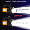 Geprosma High Lumens Rechargeable LED Flashlight