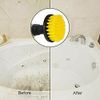 Drill Brush Power Scrubber Set Drill Attachments For Carpet Tile Grout Cleaning