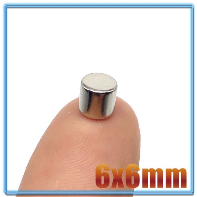 MAGNET 4x4 Mini Small Round Magnets 4x4 mm N35 Neodymium Magnet Dia 4x4mm  Permanent NdFeB Strong Powerful Magnets 4*4mm 20 PCS