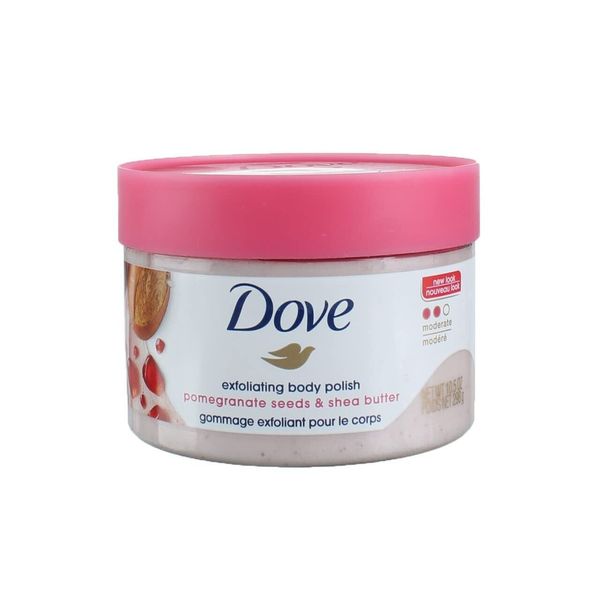 2-pack Dove Exfoliating Body Polish - Pomegranate Seeds &Shea Butter - 10.5oz ea