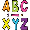 Teacher Created Resources Brights 4Ever 7" Fun Font Letters, Multi-Colored