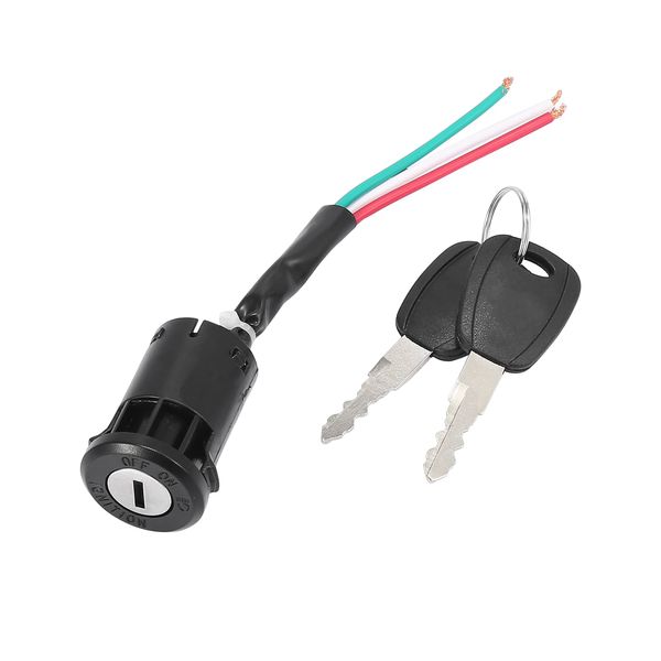 A ABSOPRO Ignition Switch Lock Universal Scooter Electric Bikes Off/On Locks