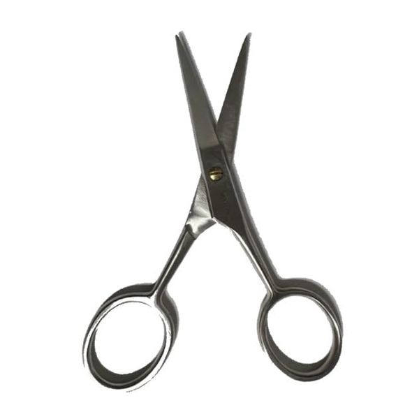 Professional 4" Straight Blade Pointed End Nail Scissors