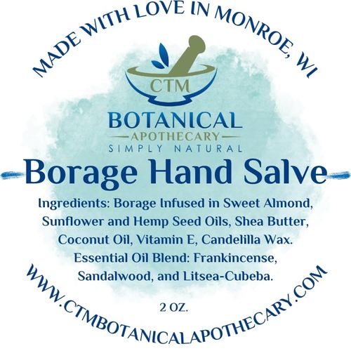 Borage Hand Salve (2 OZ.)
