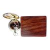 Handmade Brass Push Button Direction Compass POCKET COMPASS with Rose Wood Box. C-3191