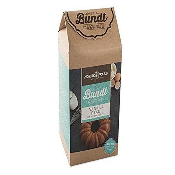 Nordic Ware Vanilla Bean Bundt Cake Mix Blue, 18 oz.