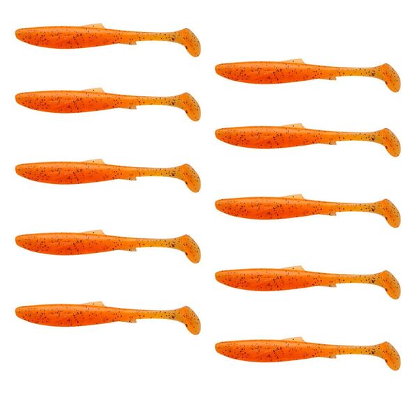 ZECK Rubber fish - Dude 3 Inch | 7.6 cm - Blake Flake Orange