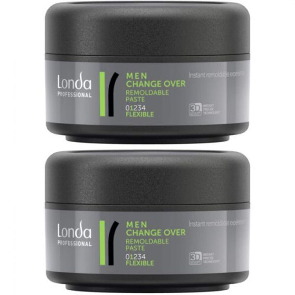 Londa Professional Men Change Over Remoldable Paste Set - 2x 75ml = 150ml