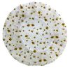 Bodylife Shower Caps 3 Pack Reusable Waterproof Bath Caps Elasticated Single Layer PEVA Shower Caps 27cm