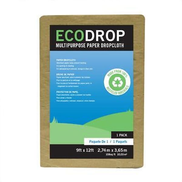 Supertuff Ecodrop Paper Dropcloth 9feet X 12feet