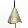 Nambu Wind Chime, Ichimitou, Wind Chime, HANABI Gold/Linen (Ivory)