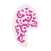 Leopard Print Effect Crafting Card Making Face Paint Stencil Approx 12cm x 8cm Washable Reusable