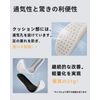 Insole [2 pairs of 4 pieces] Fluffy insole, shock absorption, cushioning, breathability, muscle support, antibacterial, deodorant, size adjustment, 1 set of highly elastic comfortable material, 6 sizes for both men and women (22cm-23cm, gray)