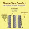 Classic Yoga Mat Bag Adjustable Shoulder Carry (Grey)