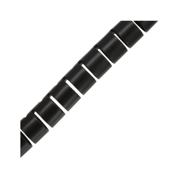 InLine® Flexibler Kabelkanal/Kabelschlauch 10m, schwarz, 10mm