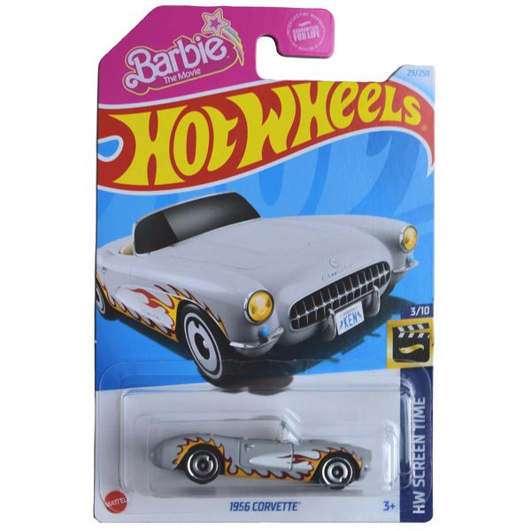 Hot Wheels 1956 Corvette, HW Screen Time 3/10 [Gray] 29/250