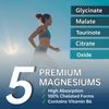 Magnesium Capsules Complex Capsules Glycinate Citrate Malate Oxide for Adults