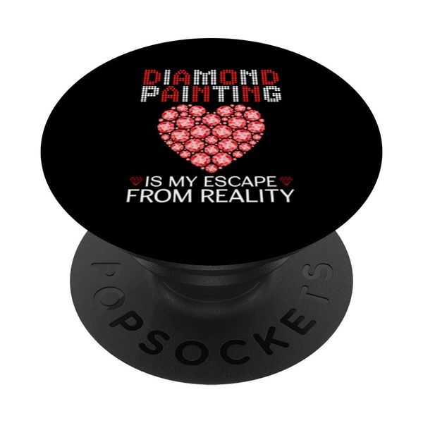 Diamond Painting Escape Reality Diamond Painter PopSockets Adhesive PopGrip